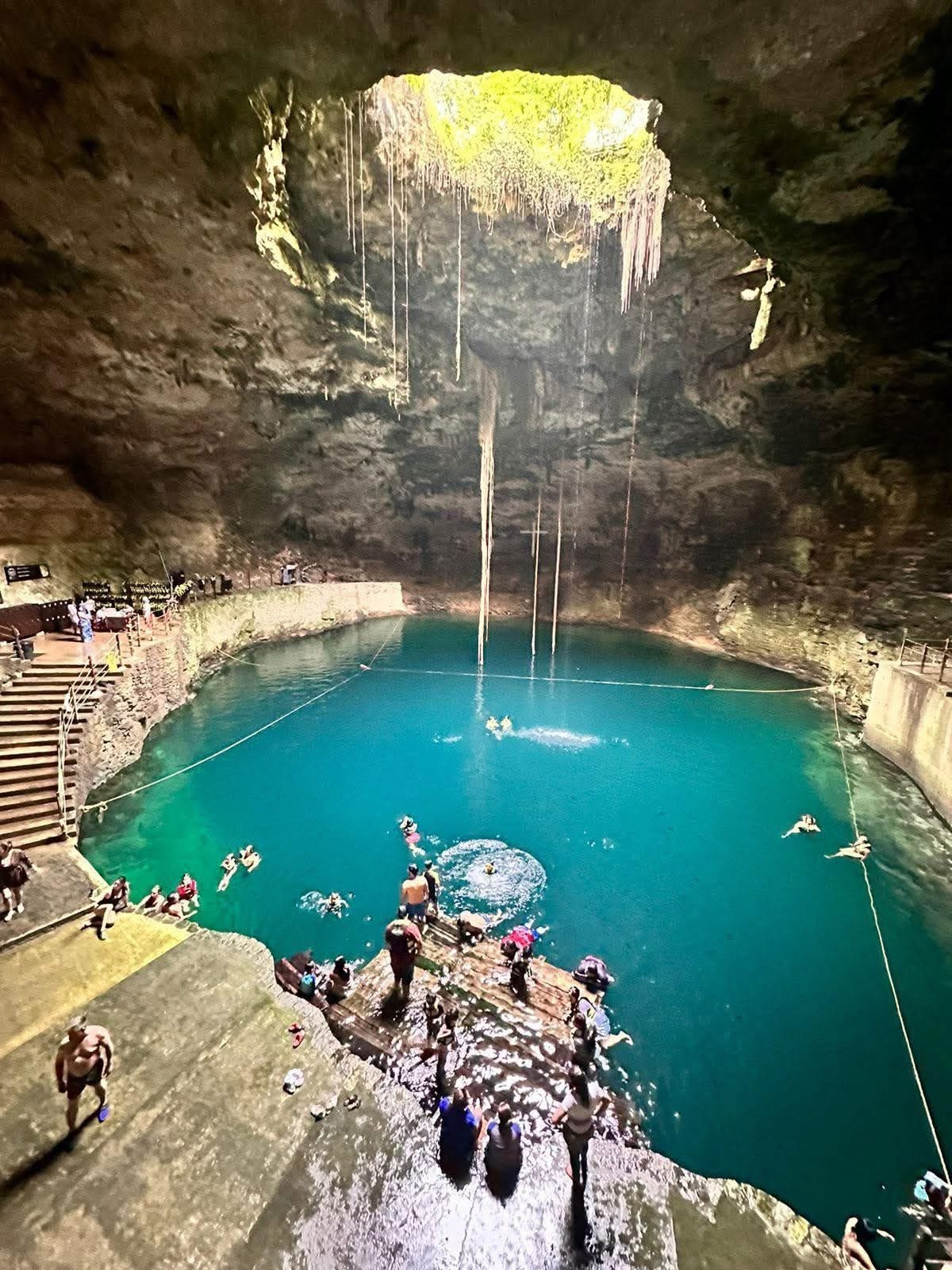 Cenote Hubiku.